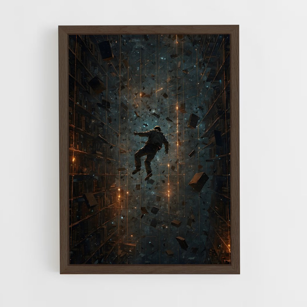 Poster Le Trou Noir – affiche Art spatial (vue 5)